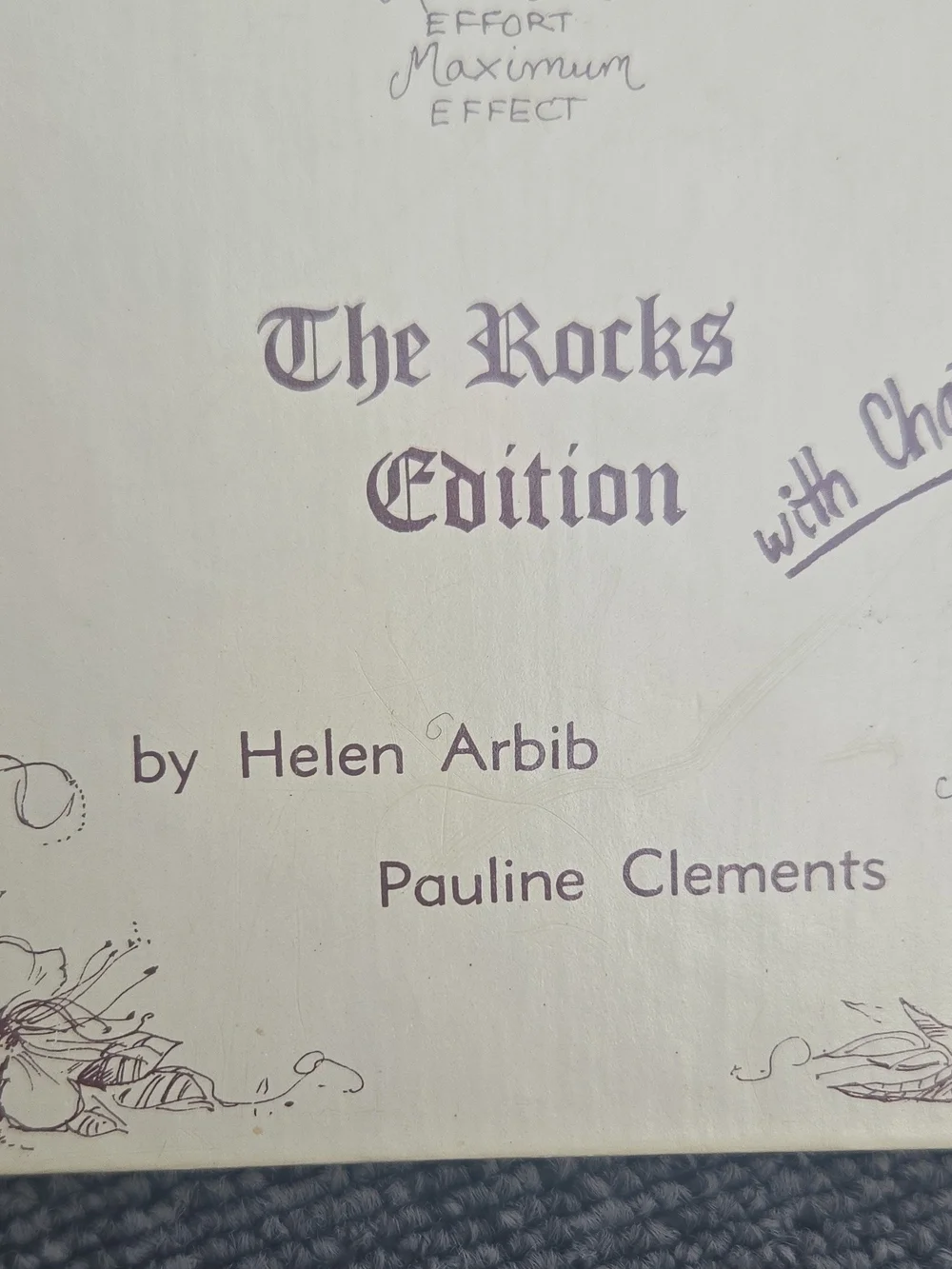 Vintage Cook Book - Cream Cover
